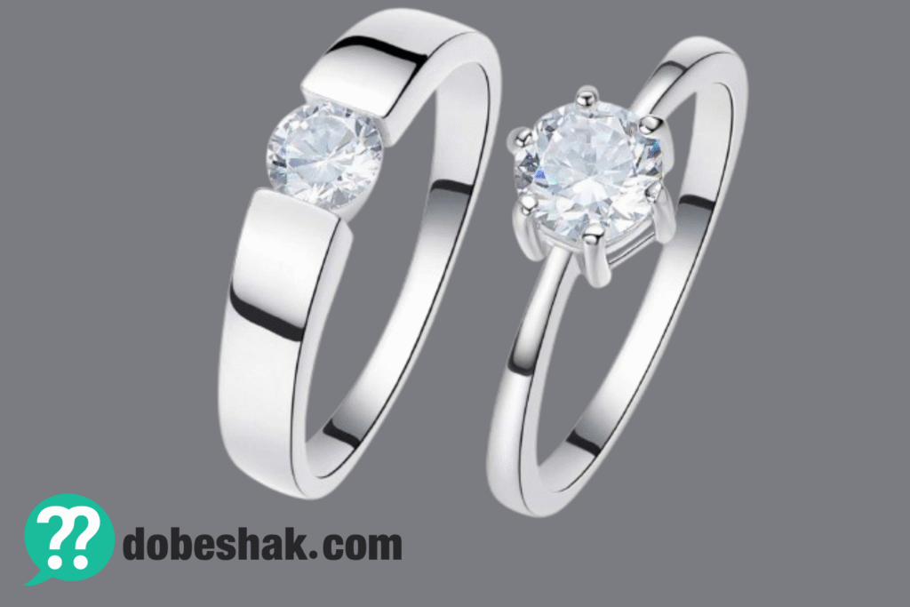 حلقه نقره اصل