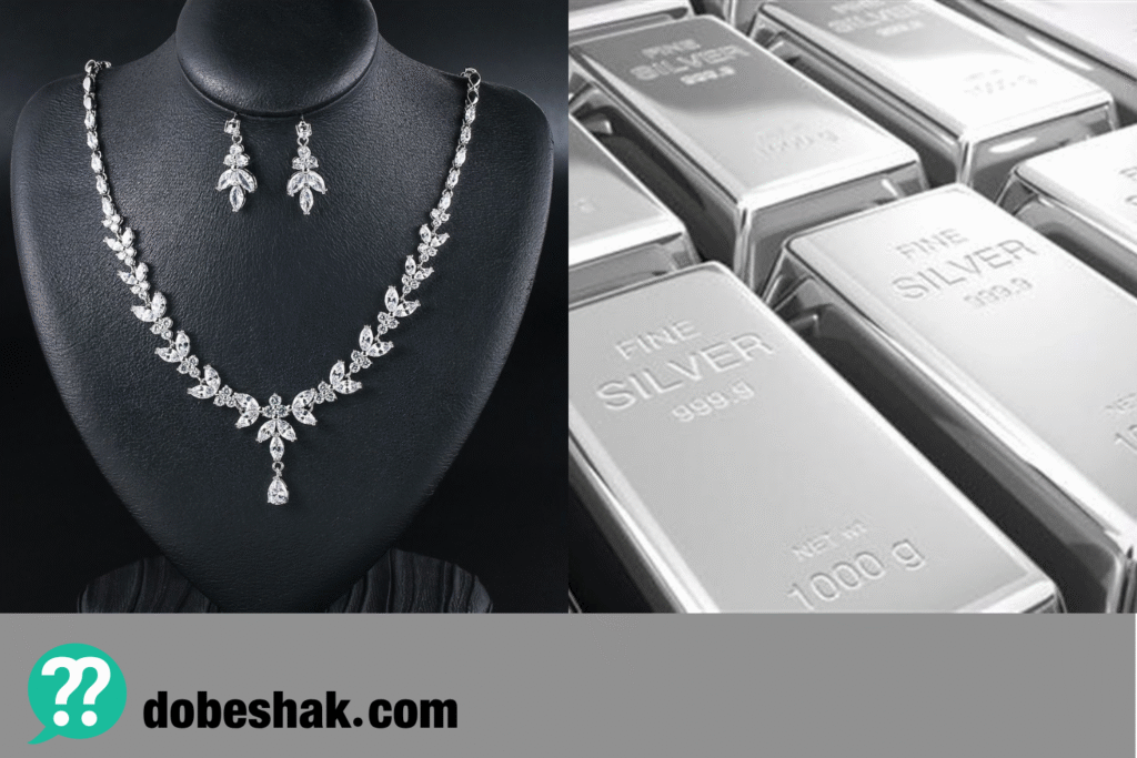 مثال کاربرد نقره 999و925